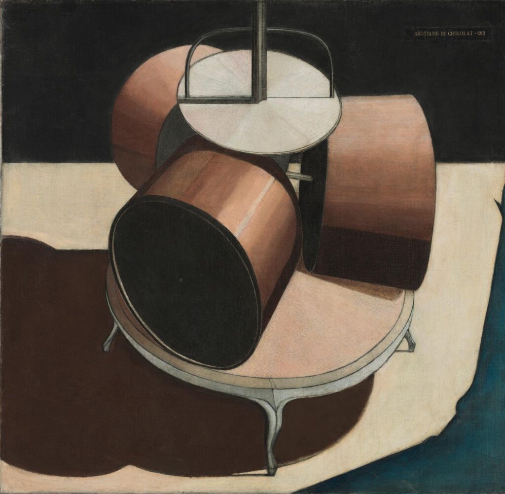 Chocolate Grinder (No. 1) (1913) – Marcel Duchamp Tablo