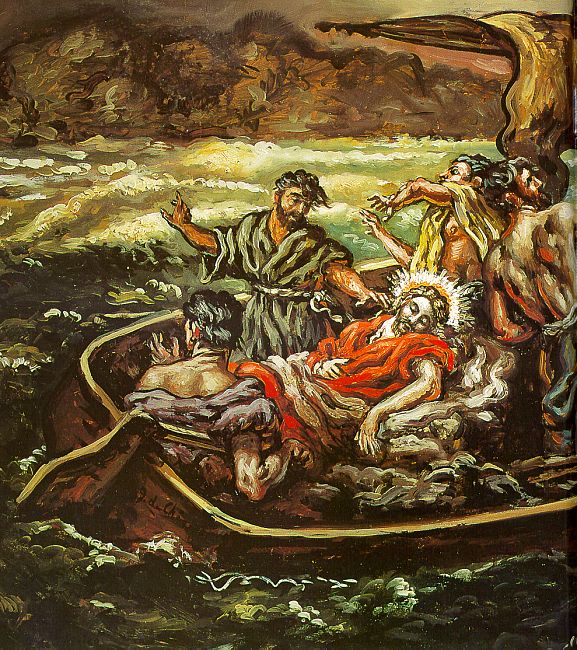 Christ and the Storm (1914) – Giorgio de Chirico Tablo