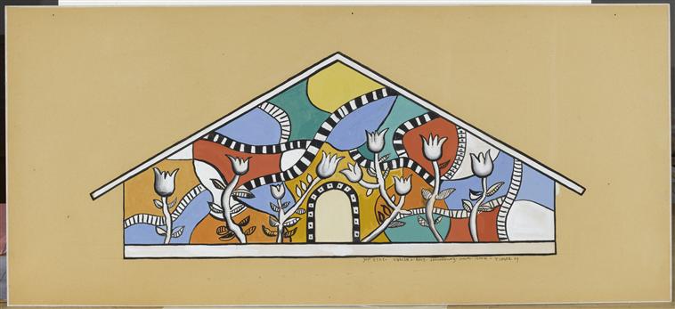 Church Sancellemoz Assy (1947) - Fernand Léger Tablo