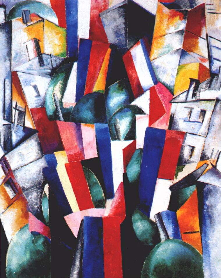 City (1913) - Aleksandra Ekster Tablo