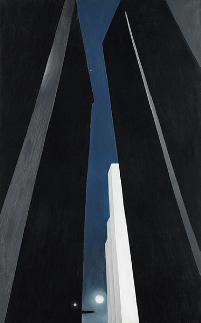 City Night (1926) - Georgia O'Keeffe Tablo