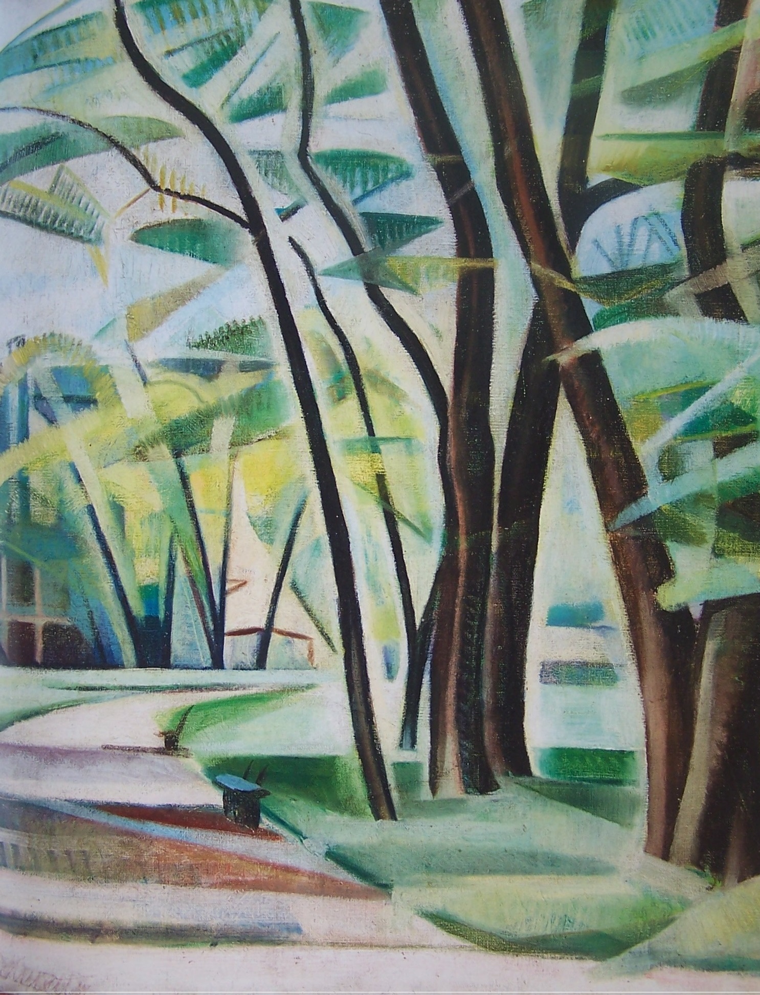 City Park (1911) - Kmetty János Tablo