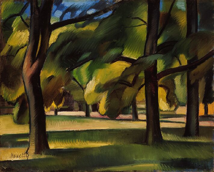 City Park (1912) - Kmetty János Tablo