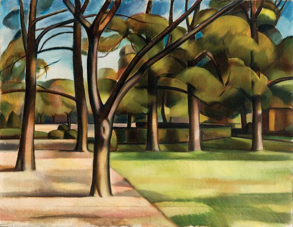 City Park (1917) - Kmetty János Tablo