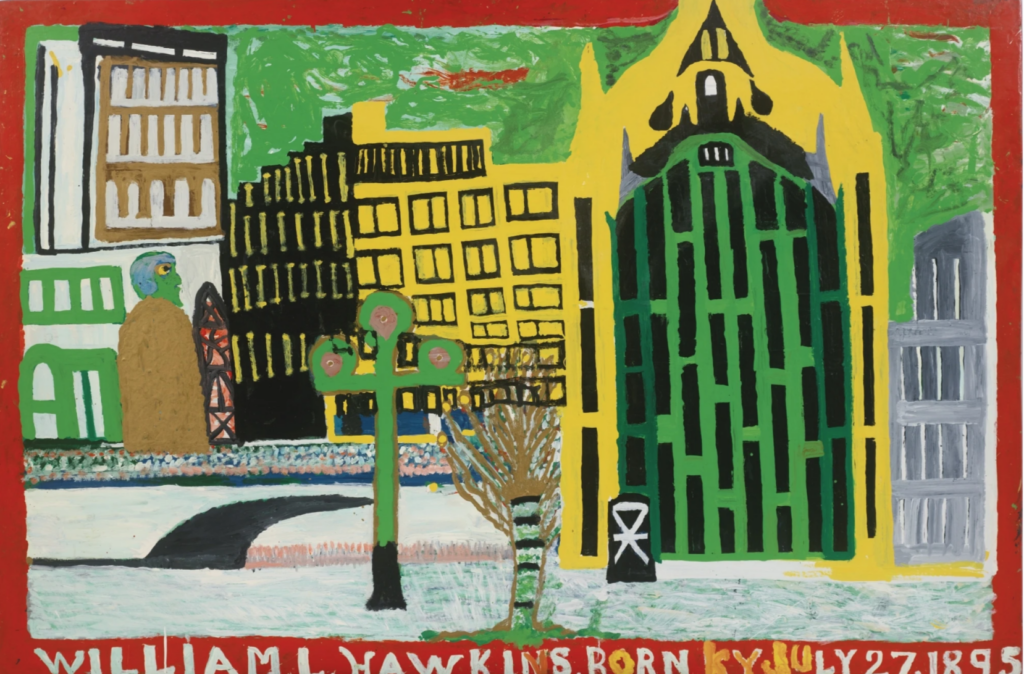 City Scape - William Hawkins Tablo