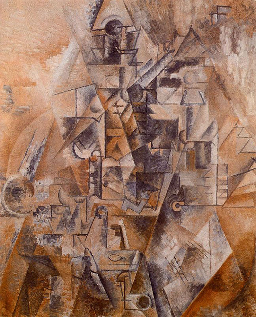 Clarinet (1911) - Pablo Picasso Tablo