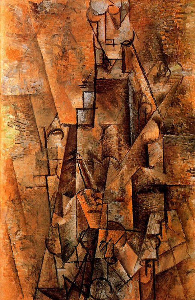 Clarinetist (1911) - Pablo Picasso Tablo