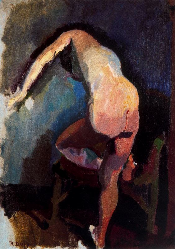 Claudine from back (1906) - Raoul Dufy Tablo