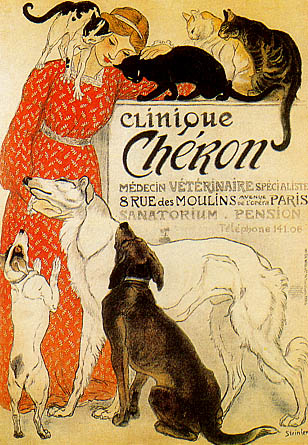 Clinique Cheron – Théophile Steinlen Tablo