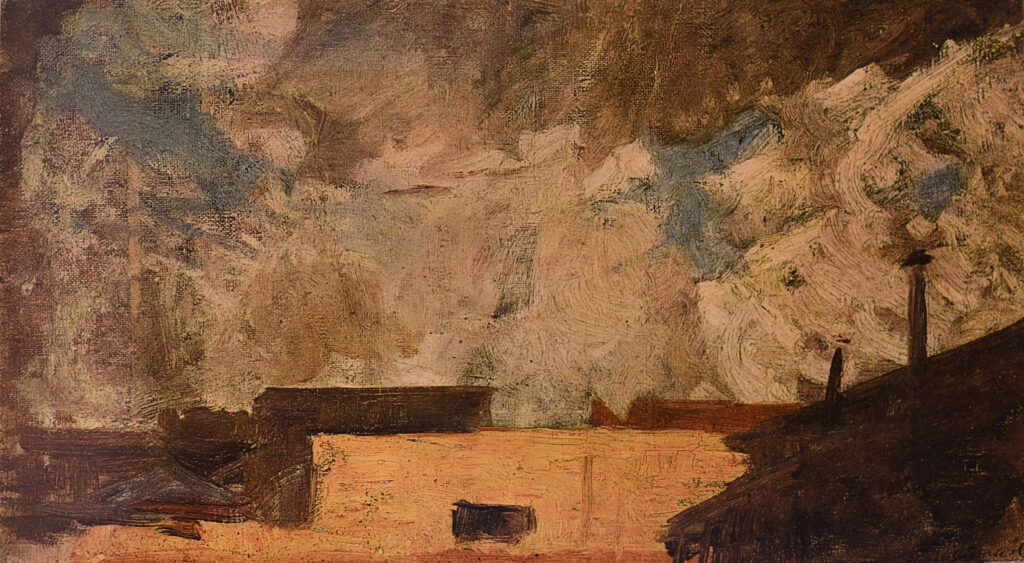 Clouds (Rome) - Fujishima Takeji Tablo