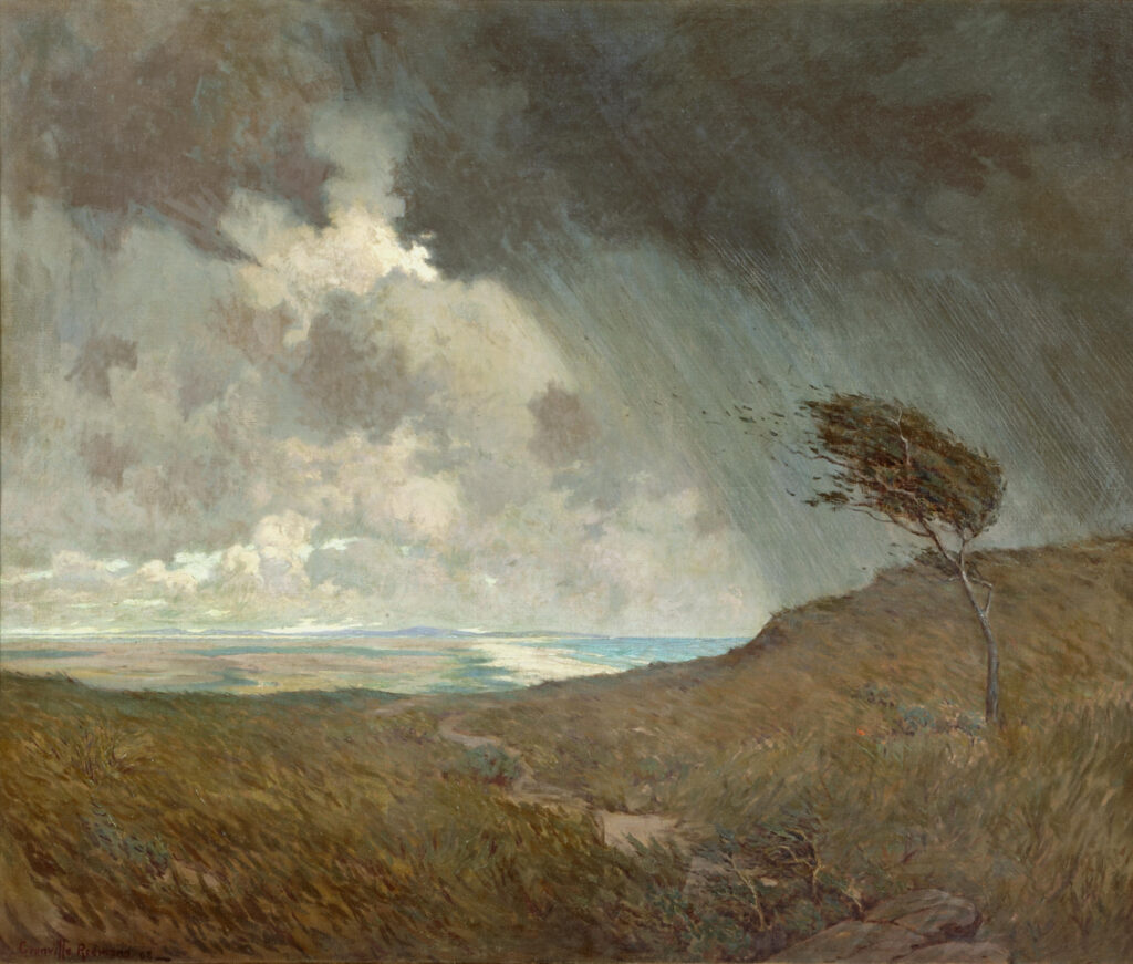 Coastal Storm - Granville Redmond Tablo