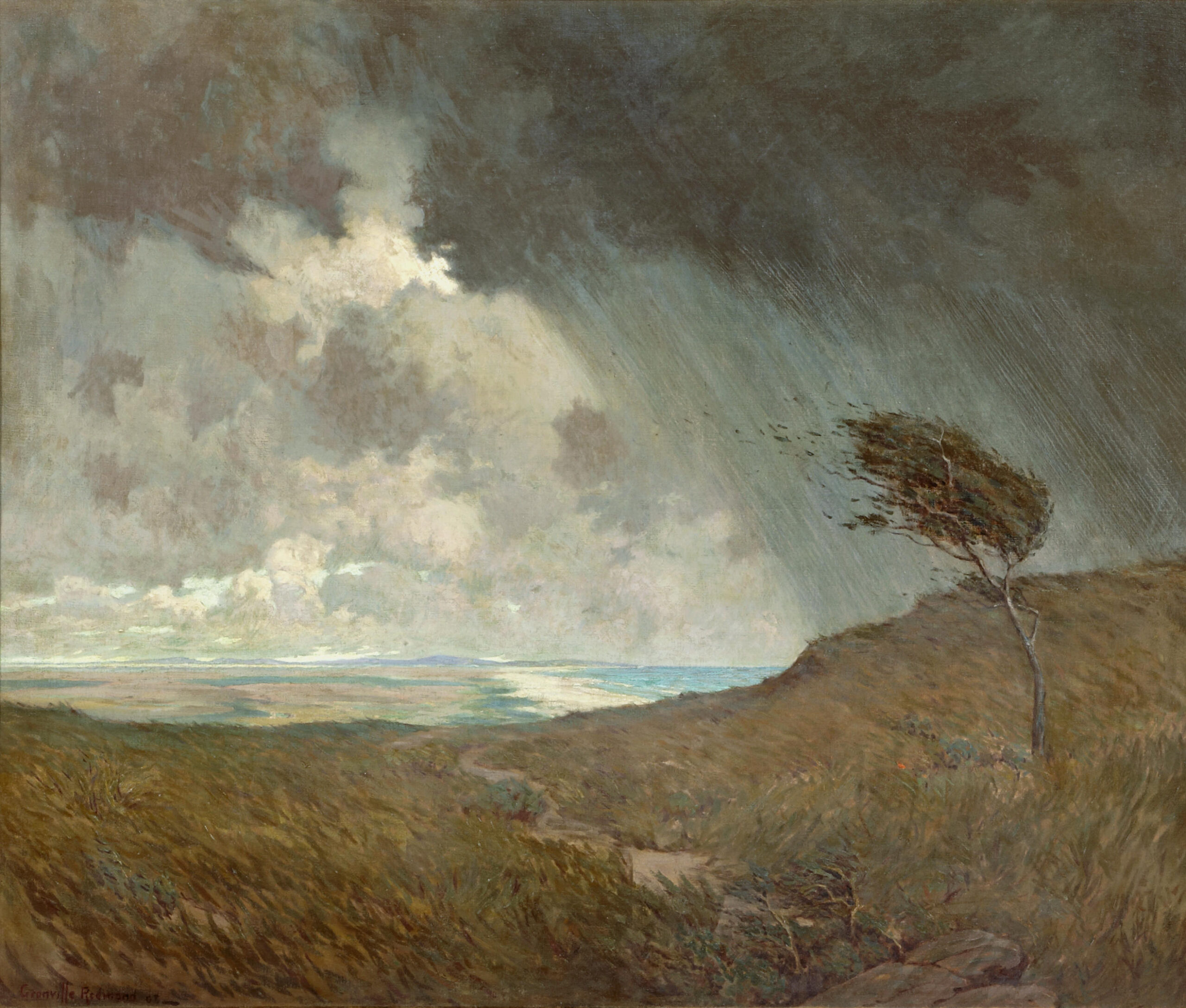 Coastal Storm - Granville Redmond Tablo