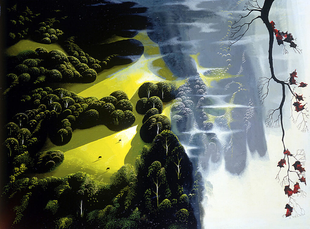 Coastal Wilderness - Eyvind Earle Tablo