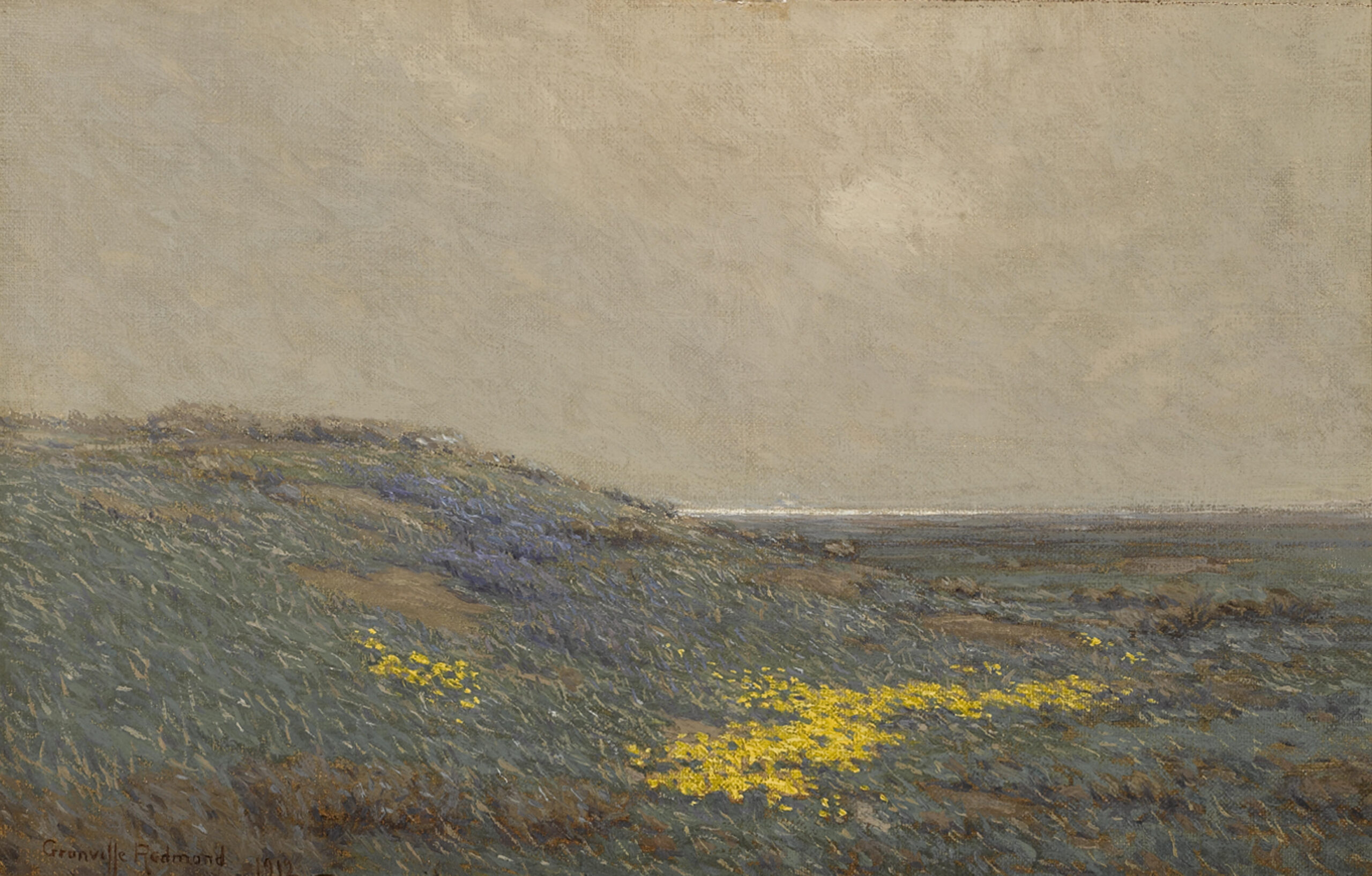 Coastal Wildflowers - Granville Redmond Tablo