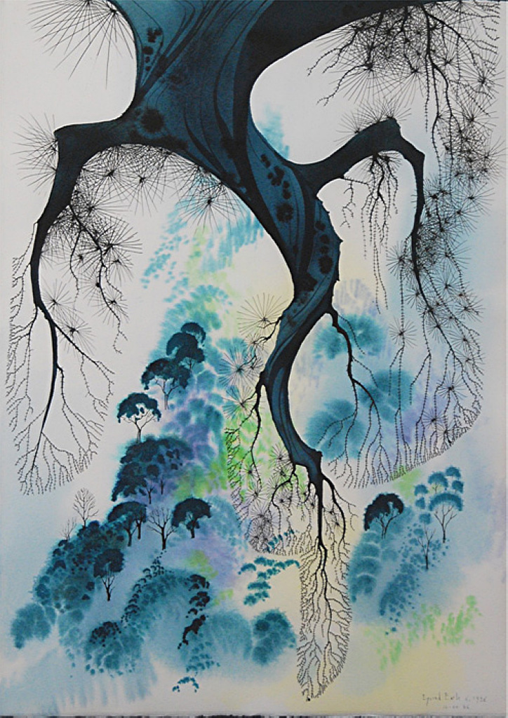 Coastline – Eyvind Earle Tablo