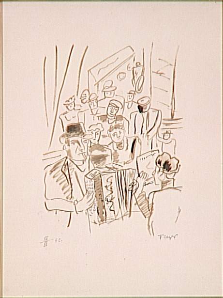 Coffee - Fernand Léger Tablo