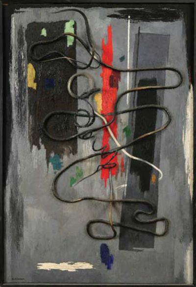 Collage in Gray – Jury Annenkov Tablo