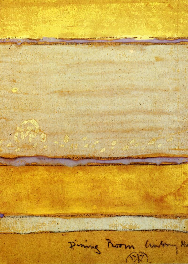 Colour Scheme for the Dining Room of Aubrey House (1873) - James McNeill Whistler Tablo