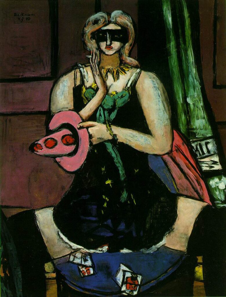 Columbine (1950) - Max Beckmann Tablo