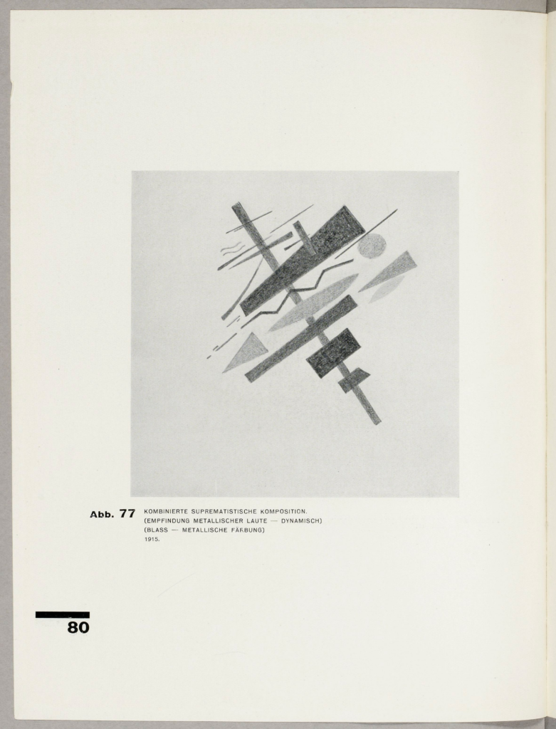 Combined Suprematistic Composition. (Feeling of Metallic Sounds Dynamic) (Pale Metallic Colour) (1927) - Kazimir Malevich Tablo