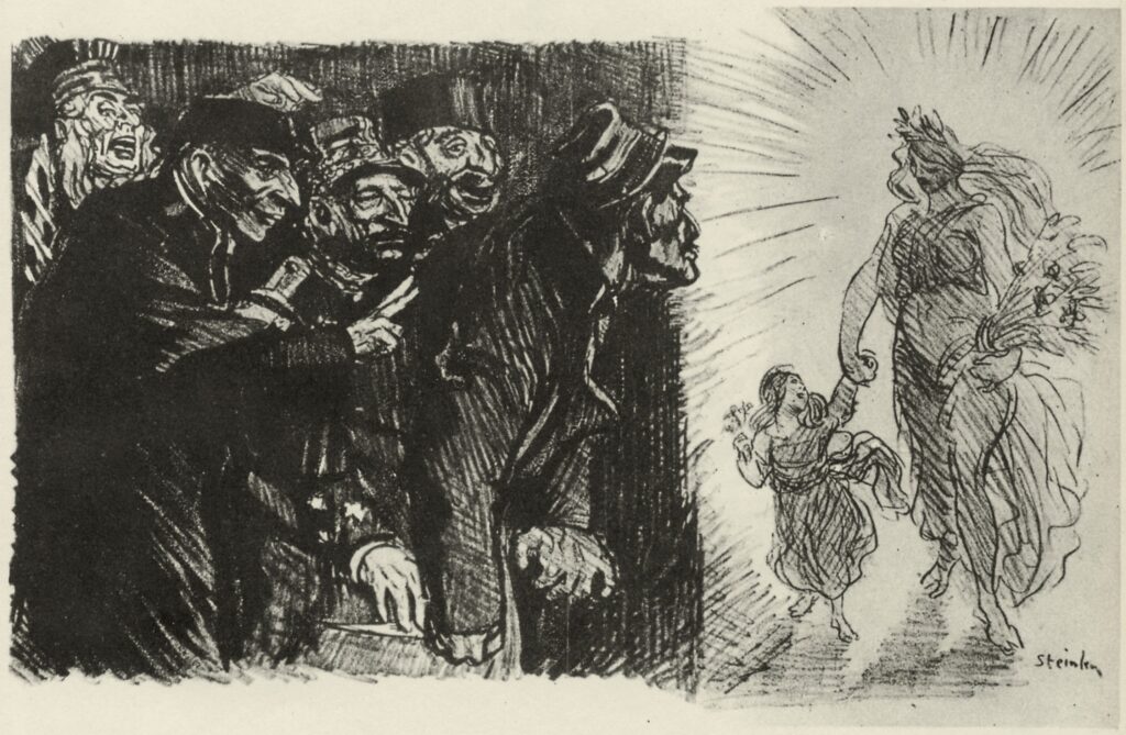Comme En Quatre Vingt Treize (1901) - Théophile Steinlen Tablo