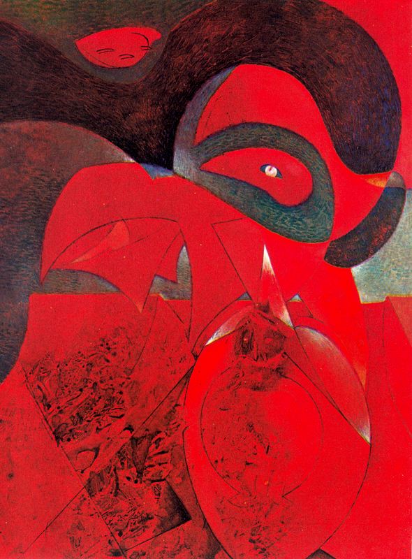 Compendium of the History of the Universe (1953) – Max Ernst Tablo