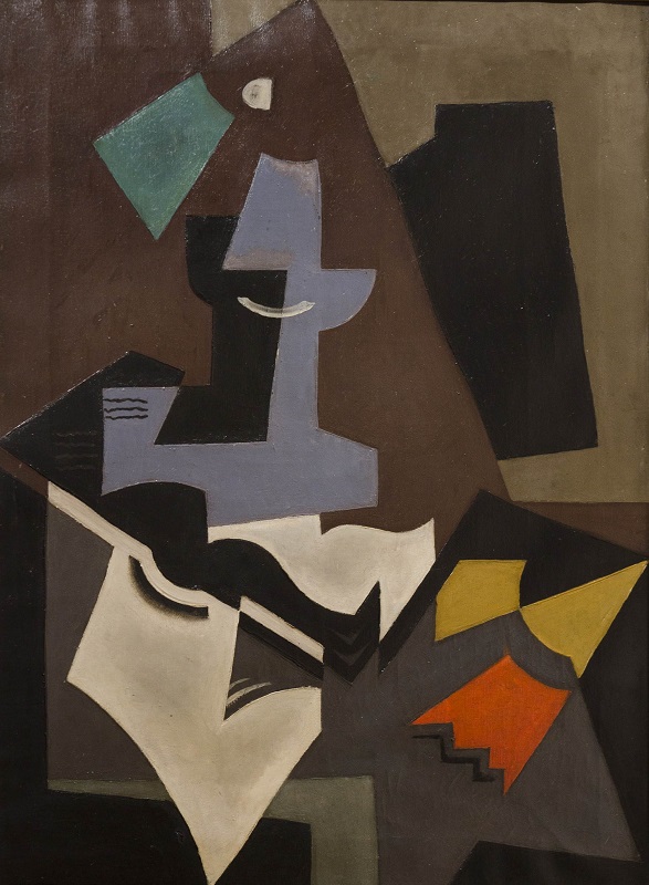 Composición (1917) - María Blanchard Tablo