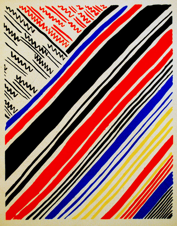 Composition 11 (1930) – Sonia Delaunay Tablo