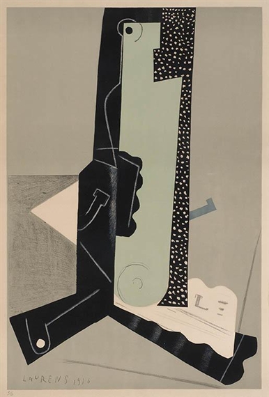 Composition (1916) - Henri Laurens Tablo