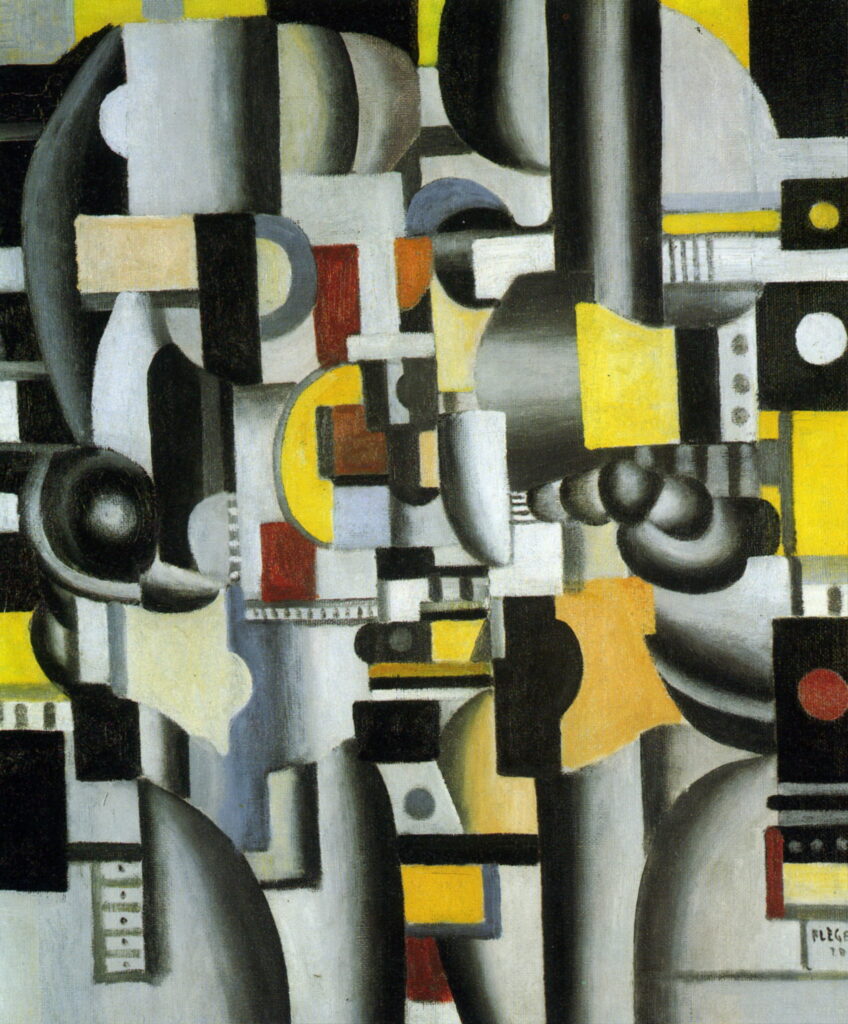 Composition (1920) – Fernand Léger Tablo