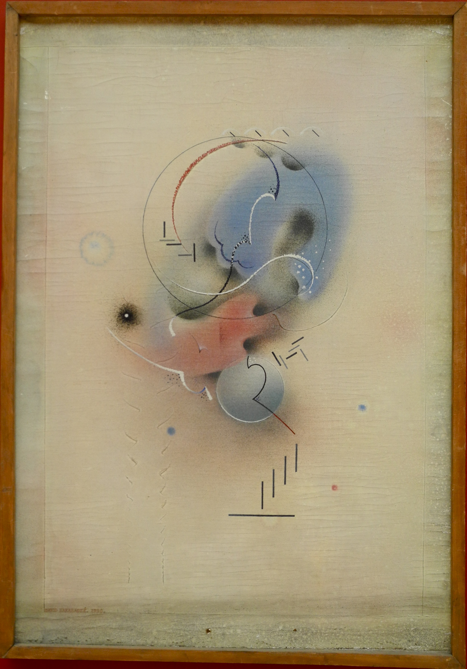 Composition (1926) - David Kakabadze Tablo