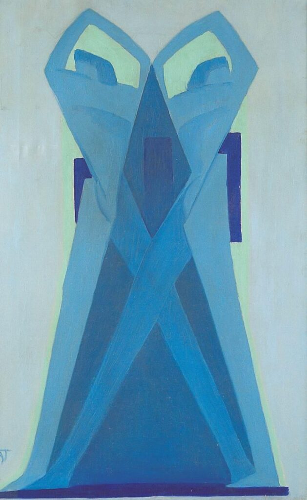 Composition (1927) – János Mattis-Teutsch Tablo