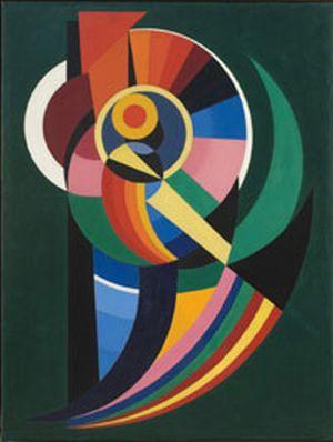 Composition (1940) - Auguste Herbin Tablo