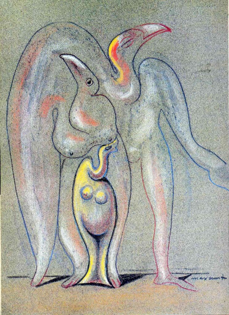 Composition (1943) – Max Ernst Tablo