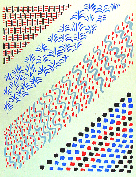Composition 27 (1930) – Sonia Delaunay Tablo