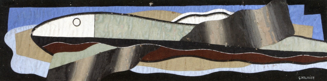 Composition (Fish) (1929) - Georges Valmier Tablo