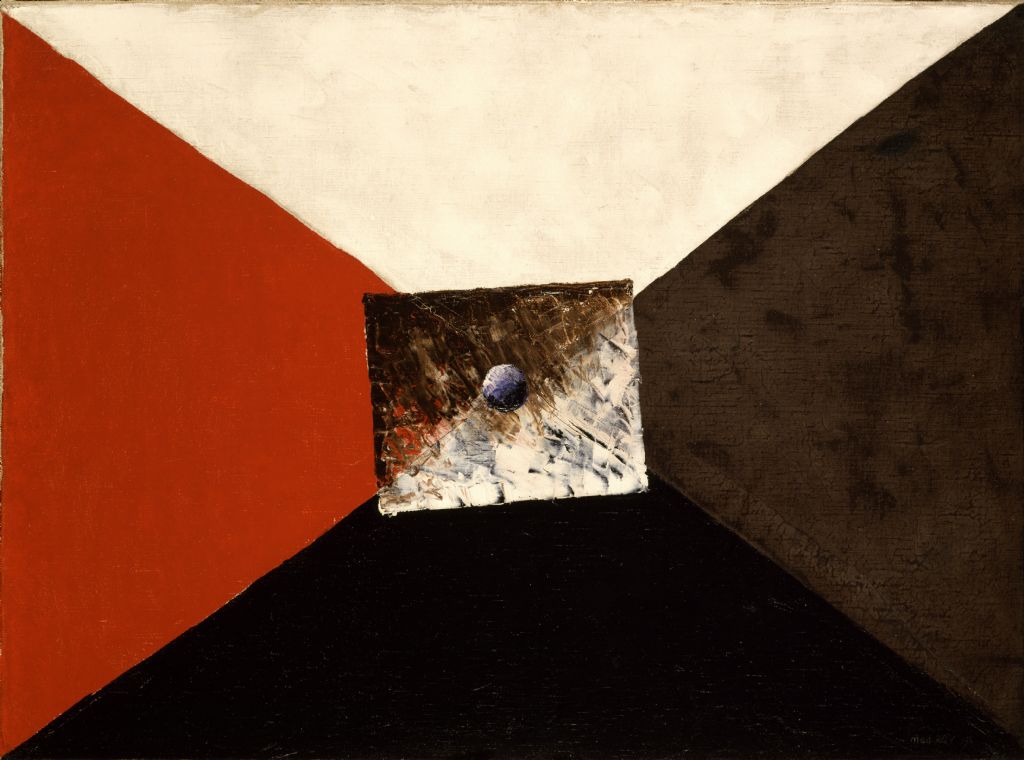Composition (Marchand de Couleurs) (1929) – Man Ray Tablo
