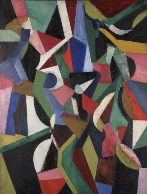 Composition I (1916) - Patrick Henry Bruce Tablo