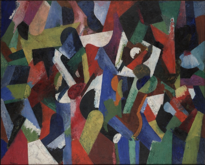 Composition V (1916) - Patrick Henry Bruce Tablo