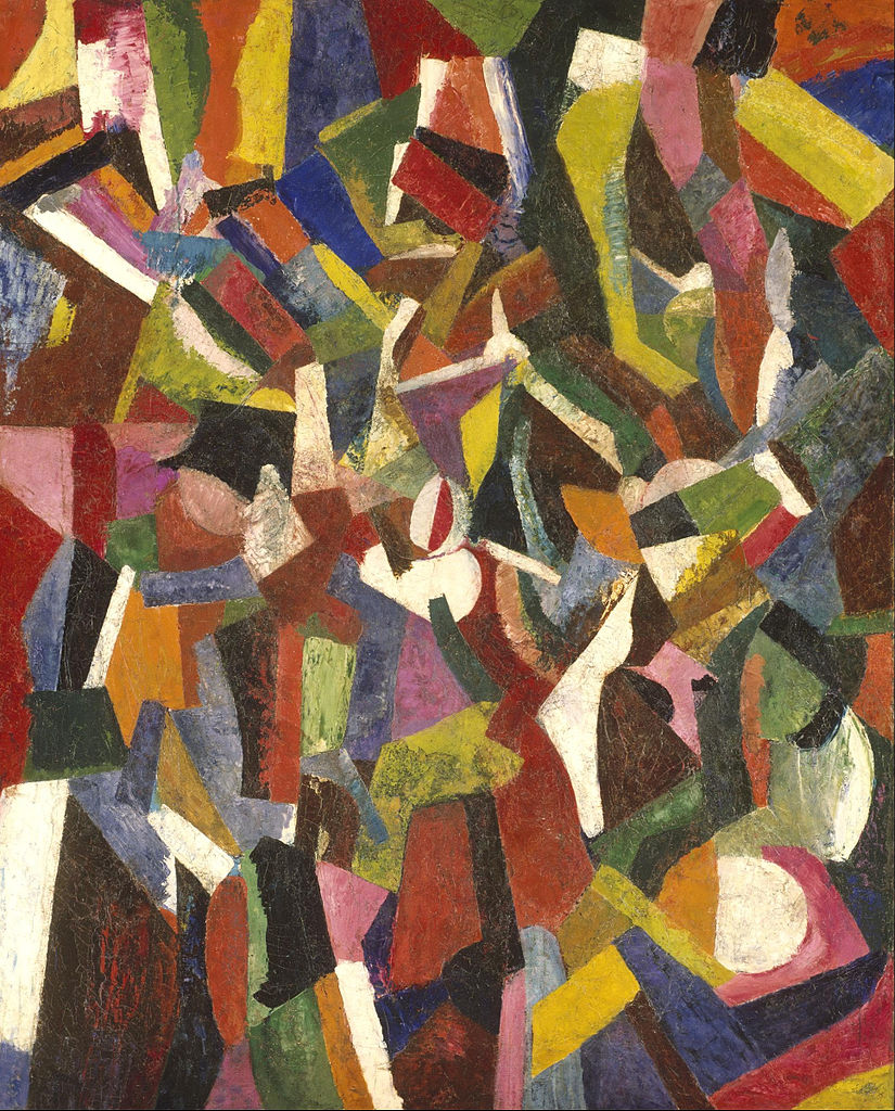 Composition VI (1916) - Patrick Henry Bruce Tablo