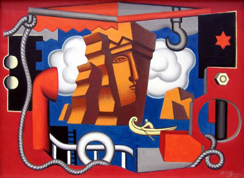 Composition allégorique (1929) - Jean Metzinger Tablo