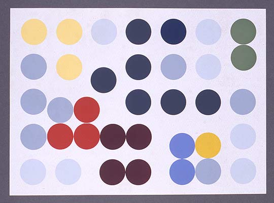 Composition dans un cercle (1937) – Sophie Taeuber-Arp Tablo