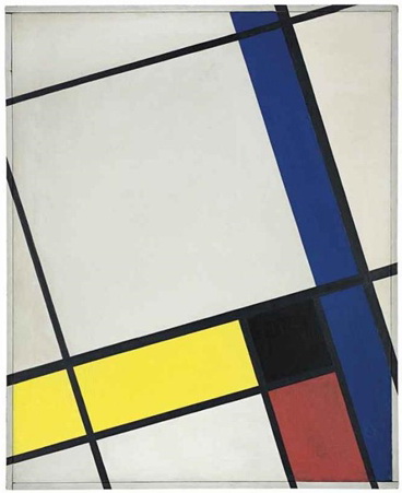 Composition néo plastique no. 5 O (1926) – César Domela Tablo