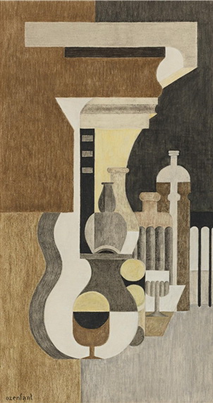 Composition puriste (1926) - Amédée Ozenfant Tablo