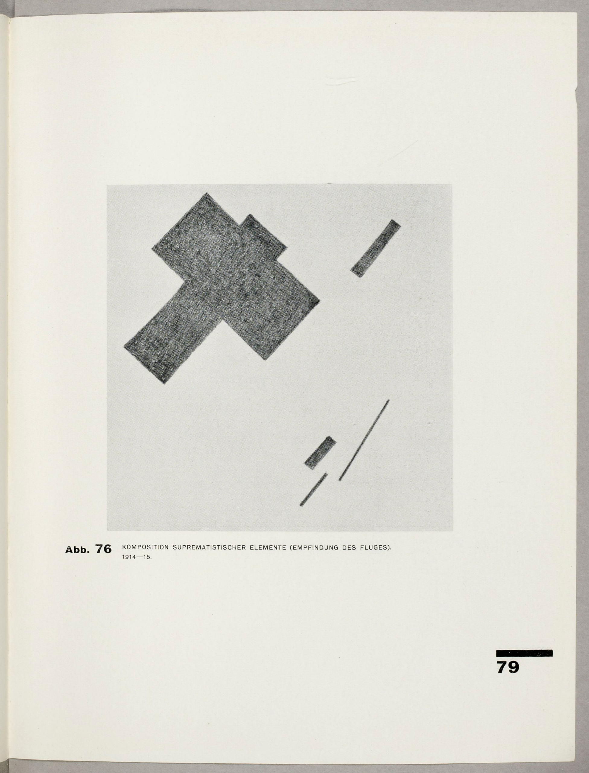 Composition suprematistic elements (Feeling of the flight) (1927) - Kazimir Malevich Tablo