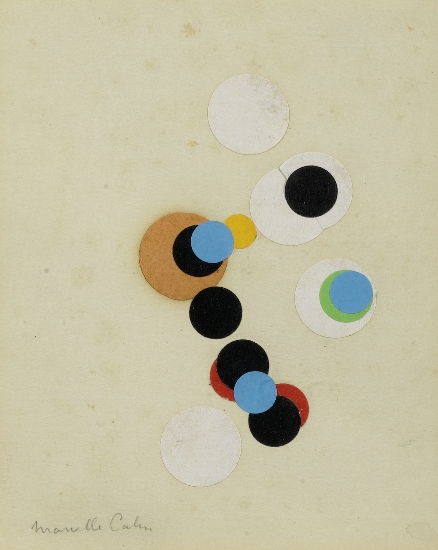 Composition with Circles – Marcelle Cahn Tablo