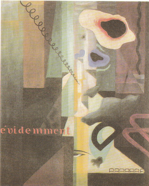 Composizione (Paesaggio) Dada n. 3 (o n. 2) (1921) – Julius Evola Tablo