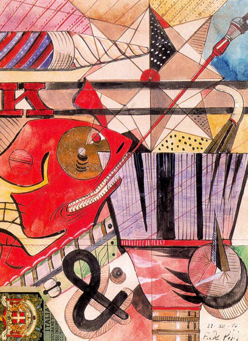 Composizione I – Filippo De Pisis Tablo