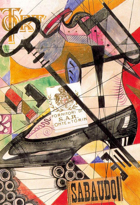 Composizione III – Filippo De Pisis Tablo