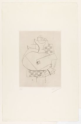 Compote Dish and Guitar (1927) - Henri Laurens Tablo
